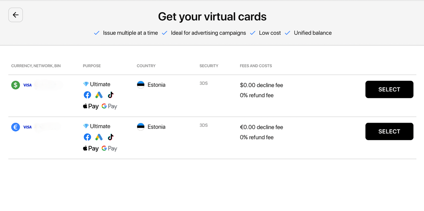 Карты FuncCards